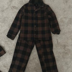 Skims toddler plaid pajamas size 4T